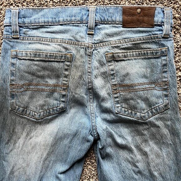 Cody James Jeans Mens 32x32 Light Blue Denim Cowboy Western Indie Pants - Picture 6 of 6